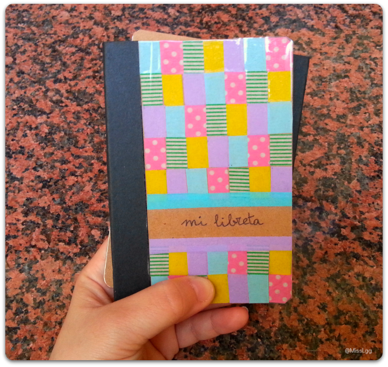 Tea Party Rosa 2014 washi libreta colaboracio?n