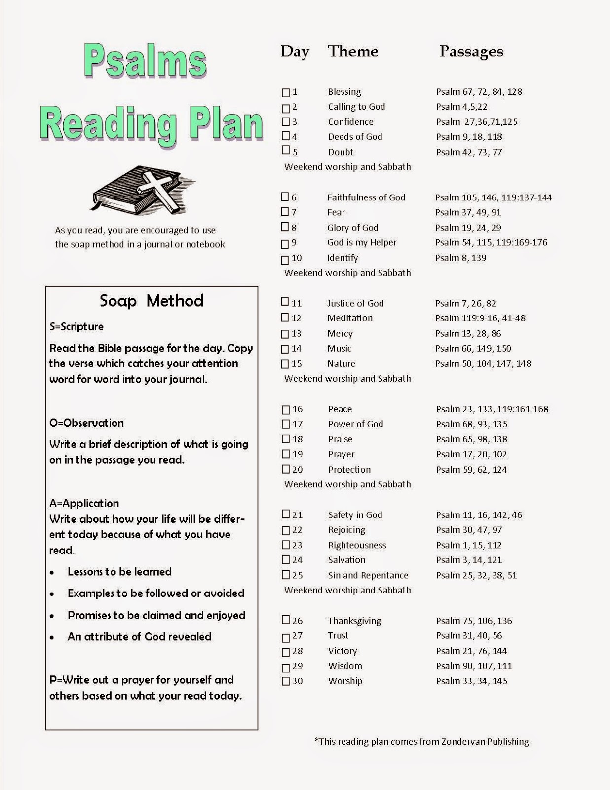 Magnifying Him Psalms Reading Plan Printable Magnifying Him Psalms Reading Plan Printable