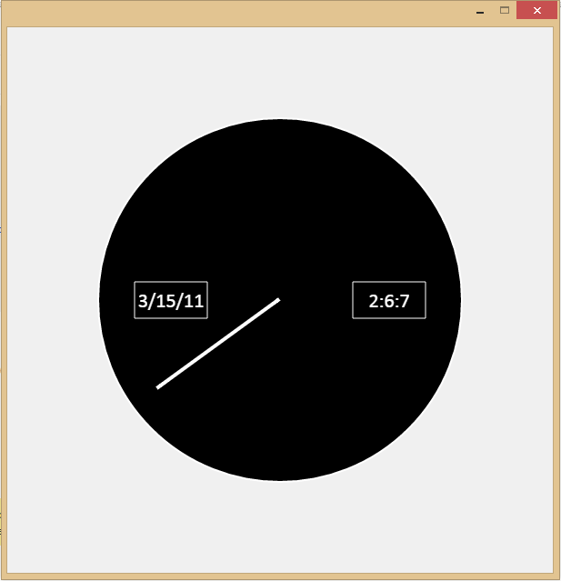 Simple Chrome Clock App with Konva JS Framework