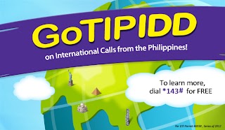 Globe Tipid International Calls with GoTIPIDD Discounted Per-Minute Rates IDD Calls Promo Globe Tipid International Calls with GoTIPIDD Discounted Per-Minute Rates IDD Calls Promo