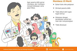 Prinsip Program Membaca 15 Menit  di Sekolah