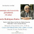Invitan a Homenaje a Roberto Rodríguez Baños
