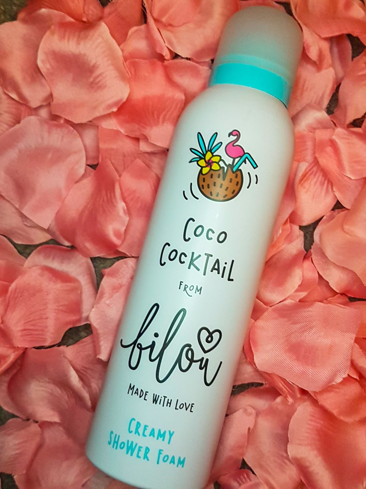 Bilou Coco Cocktail Creamy Shower Foam curlers 'n' coffee