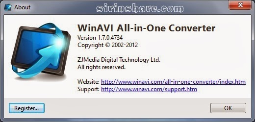 winavi all in one converter 1.7.0 serial