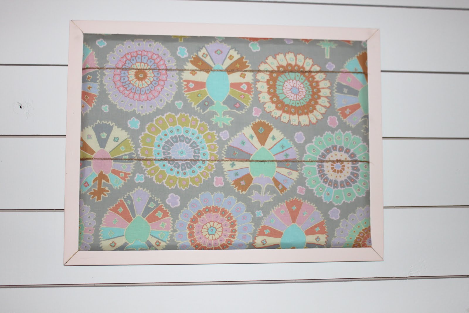 Fresh Picked Fabric Covered Bulletin Board