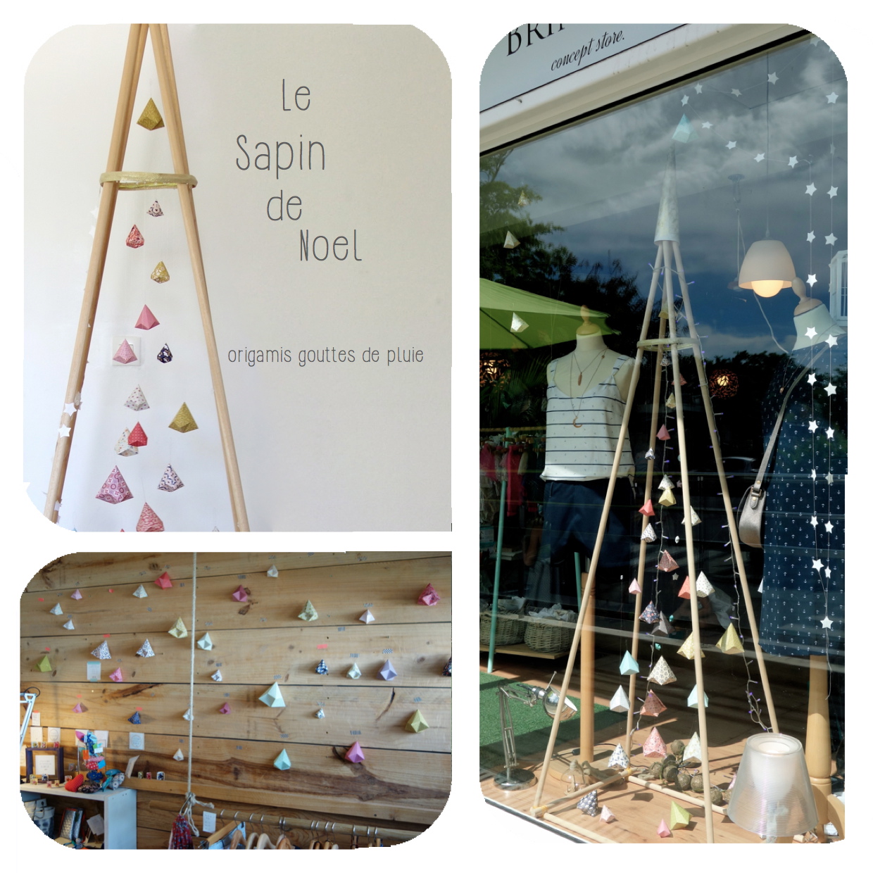 Noel en origamis | à la Brune Noel en origamis | à la Brune