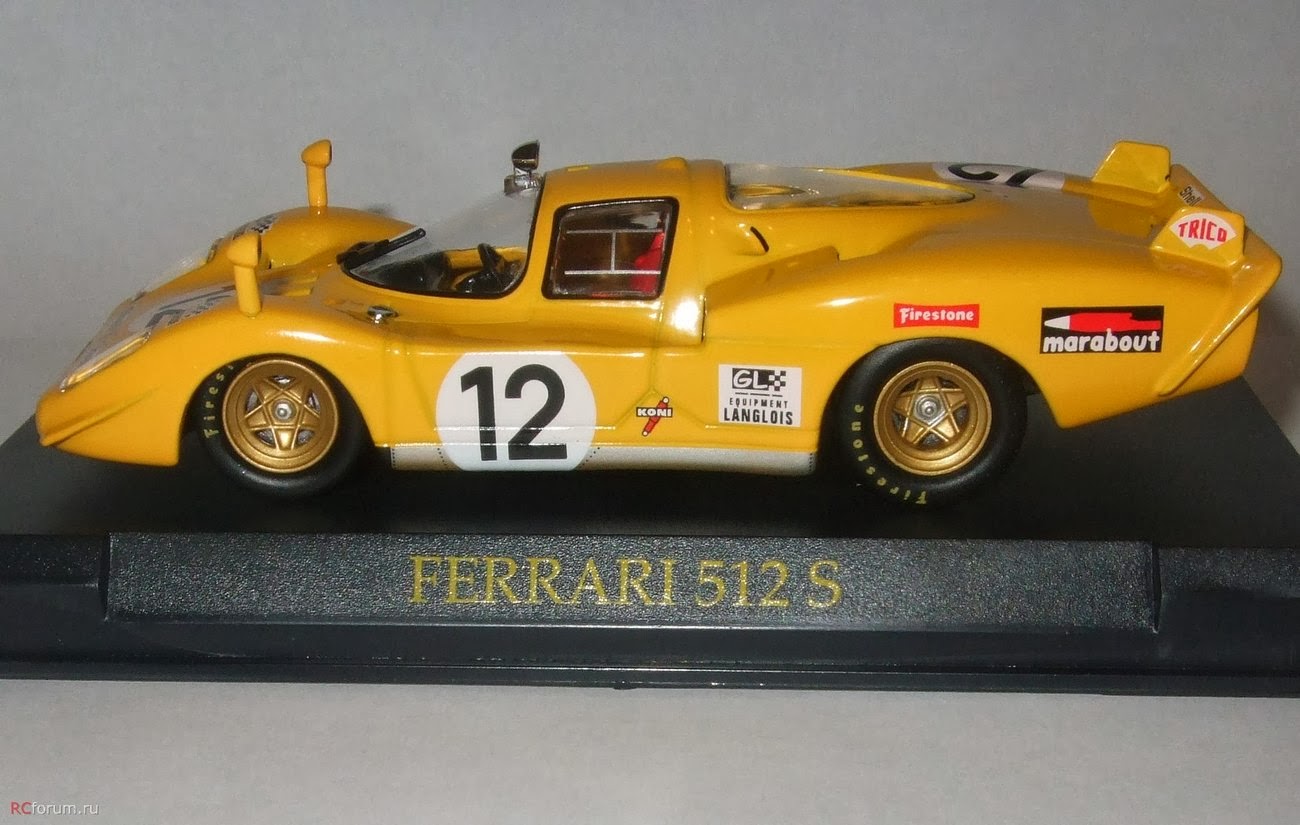 Ferrari Racing collection 512s. Ferrari_512m_DEAGOSTINI. Mazdab252-49-512. Ferrari collection