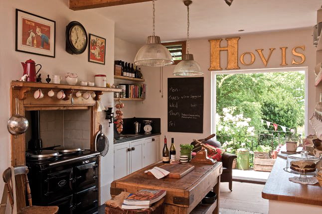 la belleza de las cosas: COCINAS CAMPESTRES