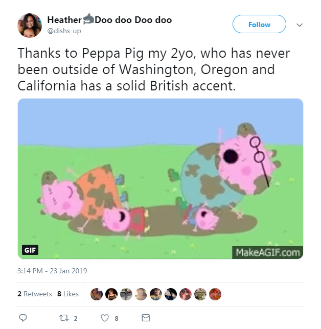 NickALive! Peppa Pig Inspiring American Kids to Speak with a British