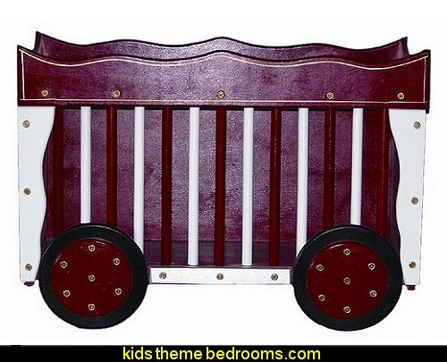 Just Kids Stuff Lion Cage Toy Box circus bedroom ideas - circus theme bedroom decor - carnival theme bedrooms - decorating circus theme bedrooms - Ice Cream theme decor - balloon decor - Disney Dumbo - circus party theme - Roller Coaster Amusement Park wall decals - ice cream party decorations Just Kids Stuff Lion Cage Toy Box