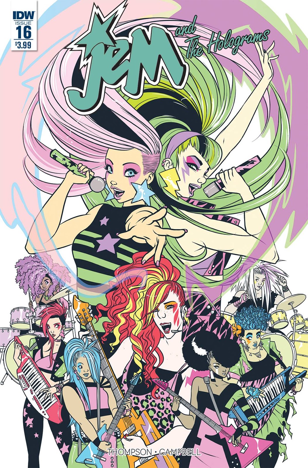 IDW Cover of the Day IDW June Solicitations Jem / My Little Pony