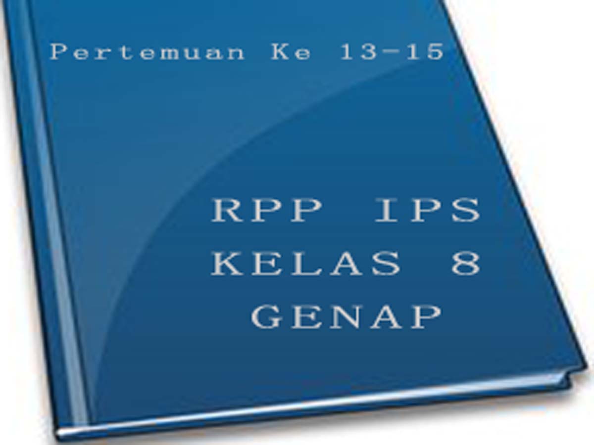 RPP IPS Pendistribusian Kembali (Redistribusi) Pendapatan Nasional Kelas 8