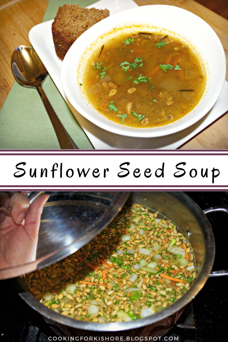 Sunflower Seed Soup...Our travels Wendake, Canada