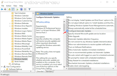 Cara Mematikan/ Nonaktifkan Auto Update Windows 8/ 8.1
