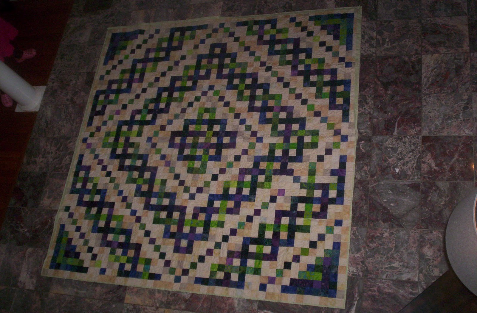 Livin' Blue Quilter Trinity Celtic Knot & Architectural Gems