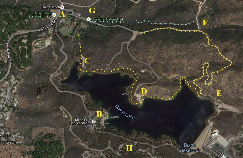 Birding Site Guide Dixon Lake Greg in San Diego