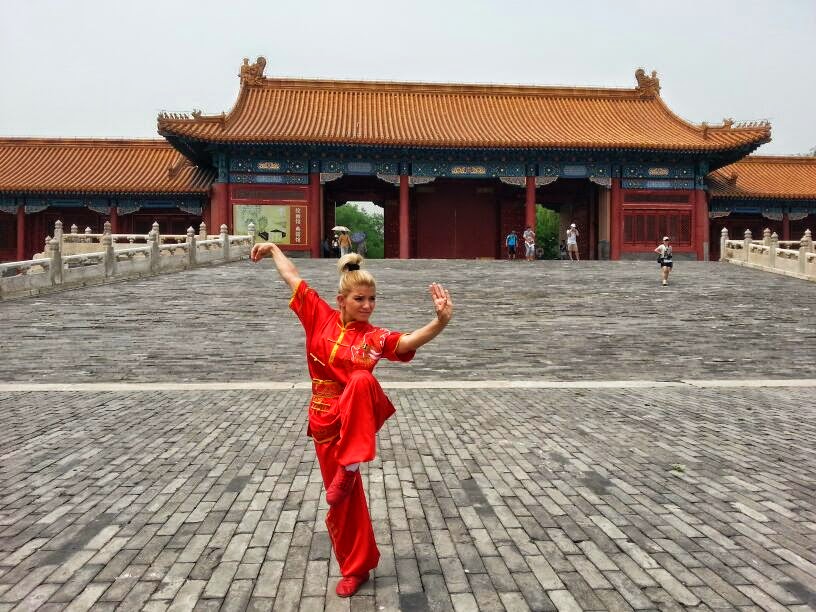Kung Fu China Shifu Paty Lee Training 2014 in China Shaolin