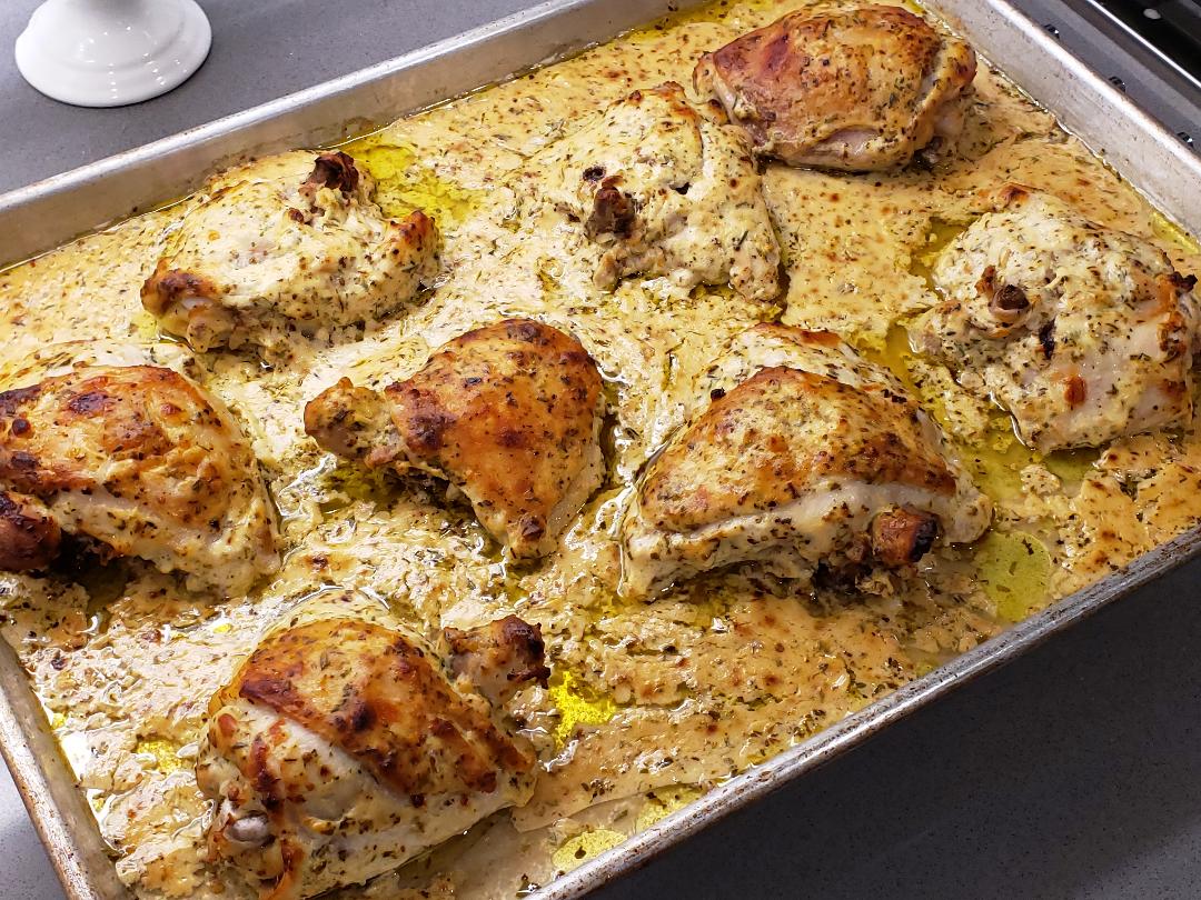 Test 275 Greek Yogurt and Lemon Marinated Chicken Thighs Bon