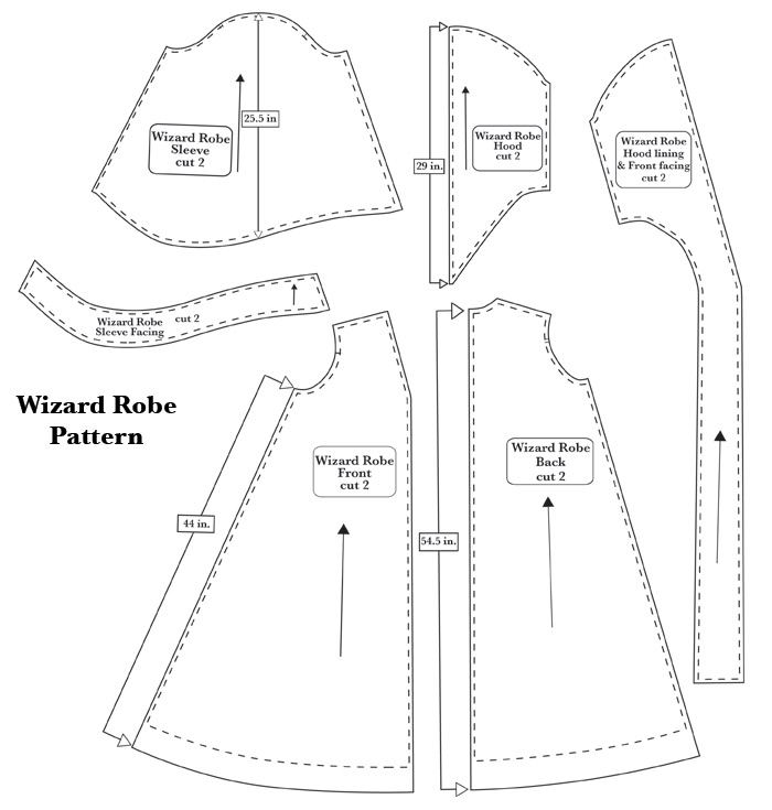 ClaireSanders Wizard Robe ClaireSanders Wizard Robe