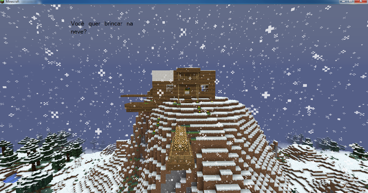 casa como construir casa da montanha no minecraft