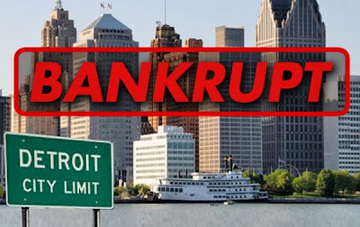 Detroit Files For Bankruptcy