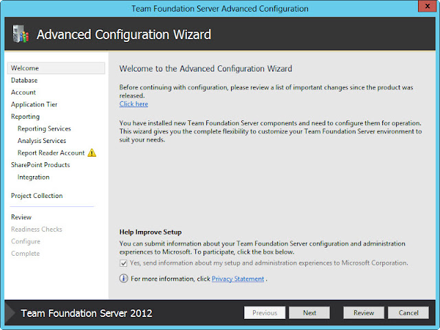 Bharath Tech Update: Install and Configure Team Foundation Server 2012 ...
