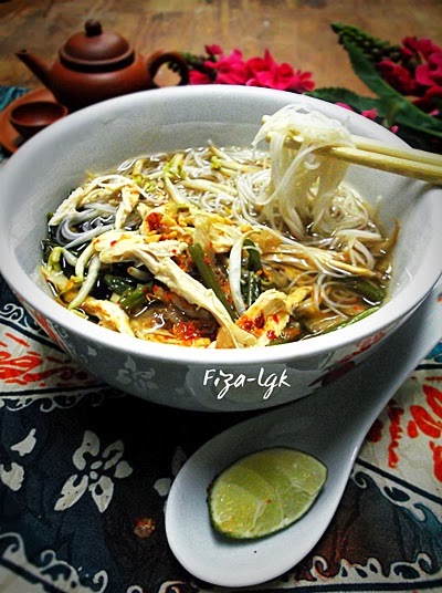 BIHUN SUP SIAM (THAI)  Fiza's Cooking