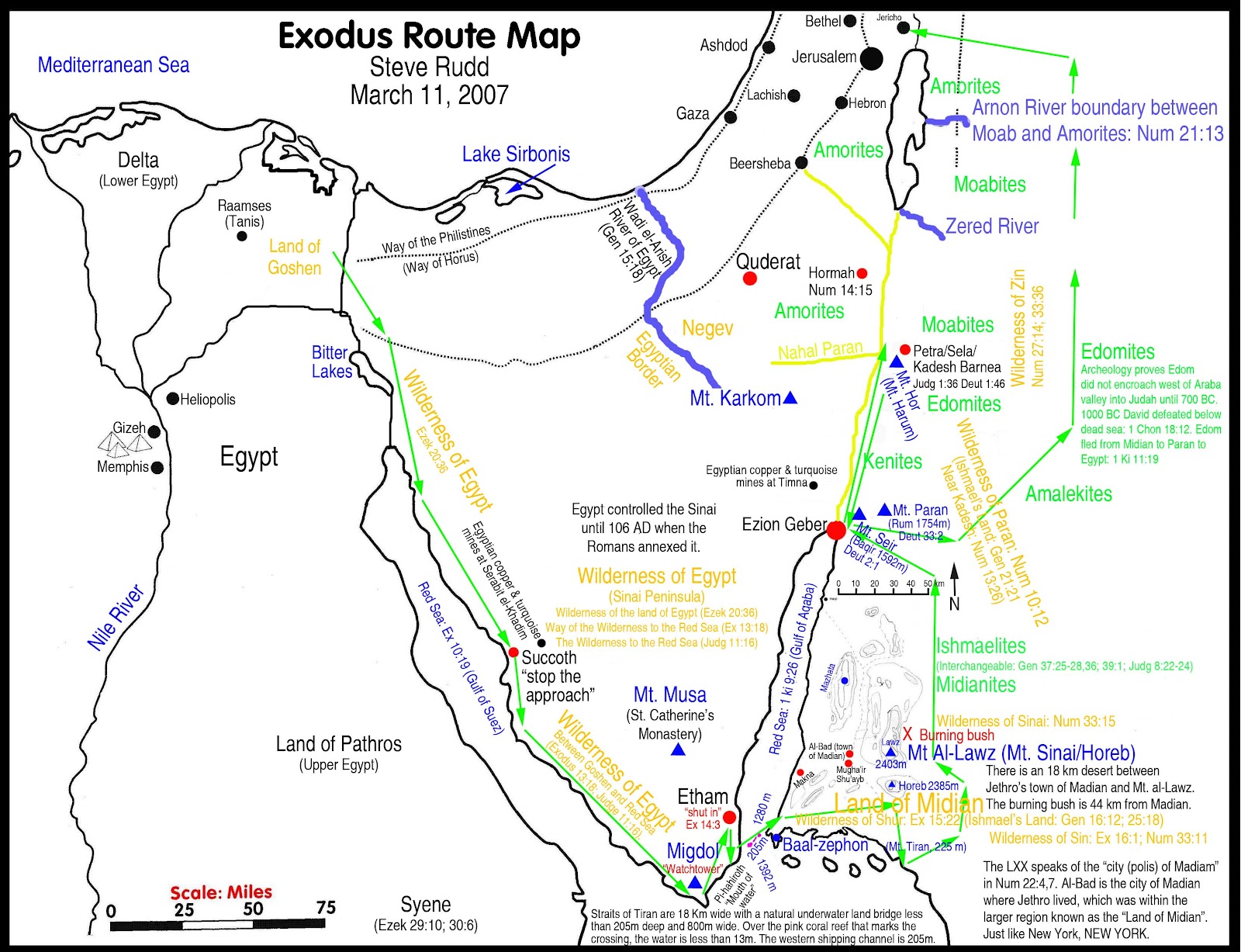 Bible Research In Israel The Exodus