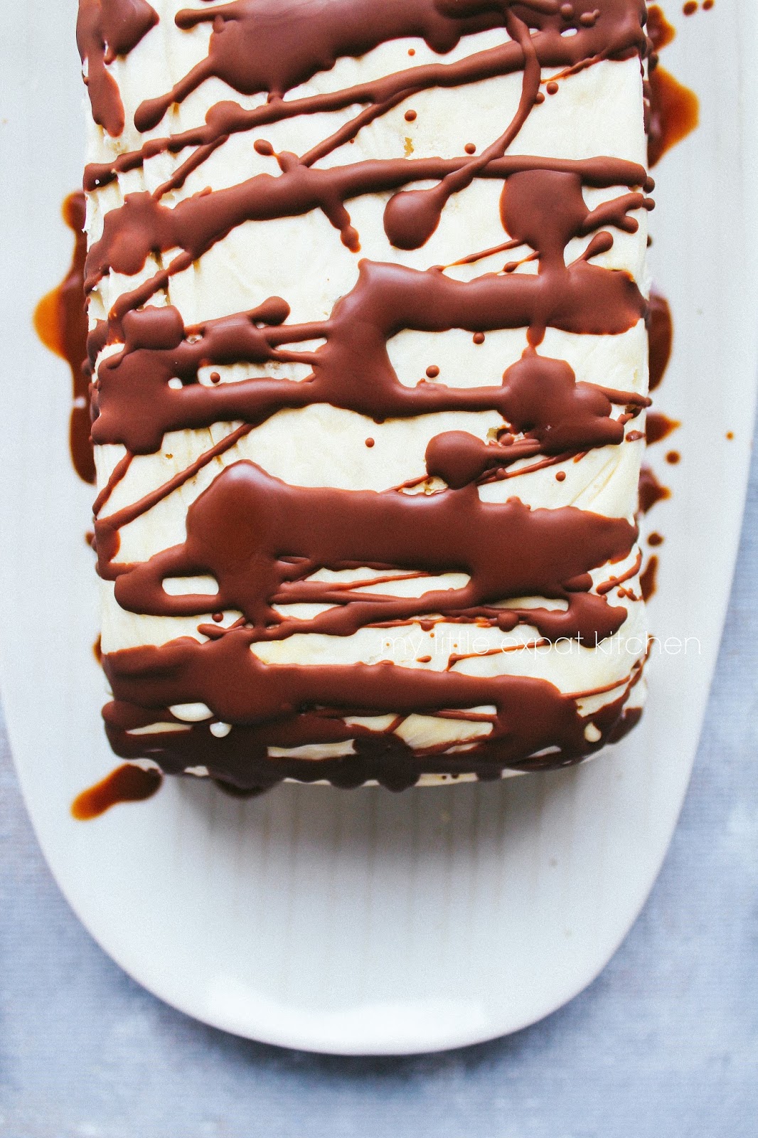 My Little Expat Kitchen Chocolate, hazelnut and crushed meringue ice