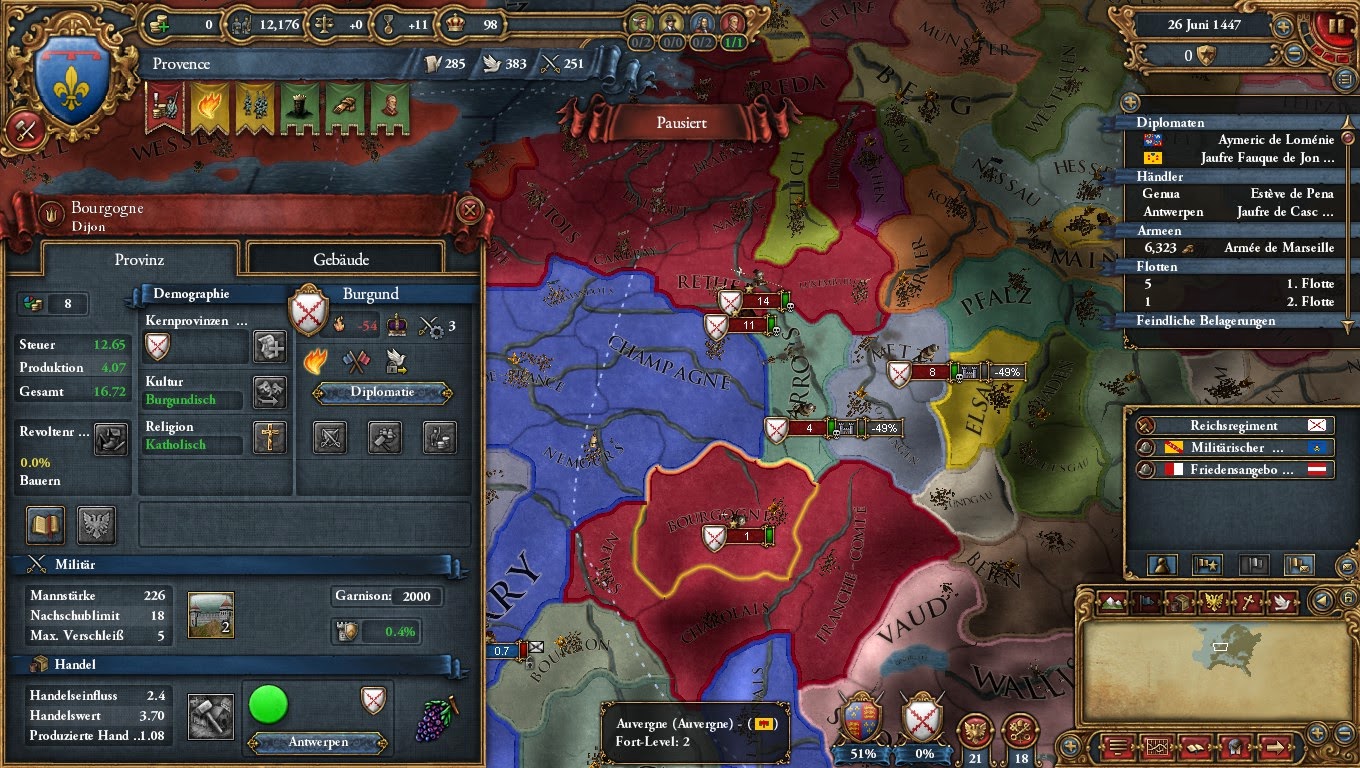 Europa Universales 4 - Burgund
