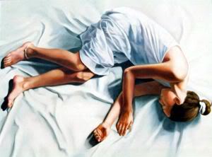 Solitude | Rachel Ferguson - American Figurative painter