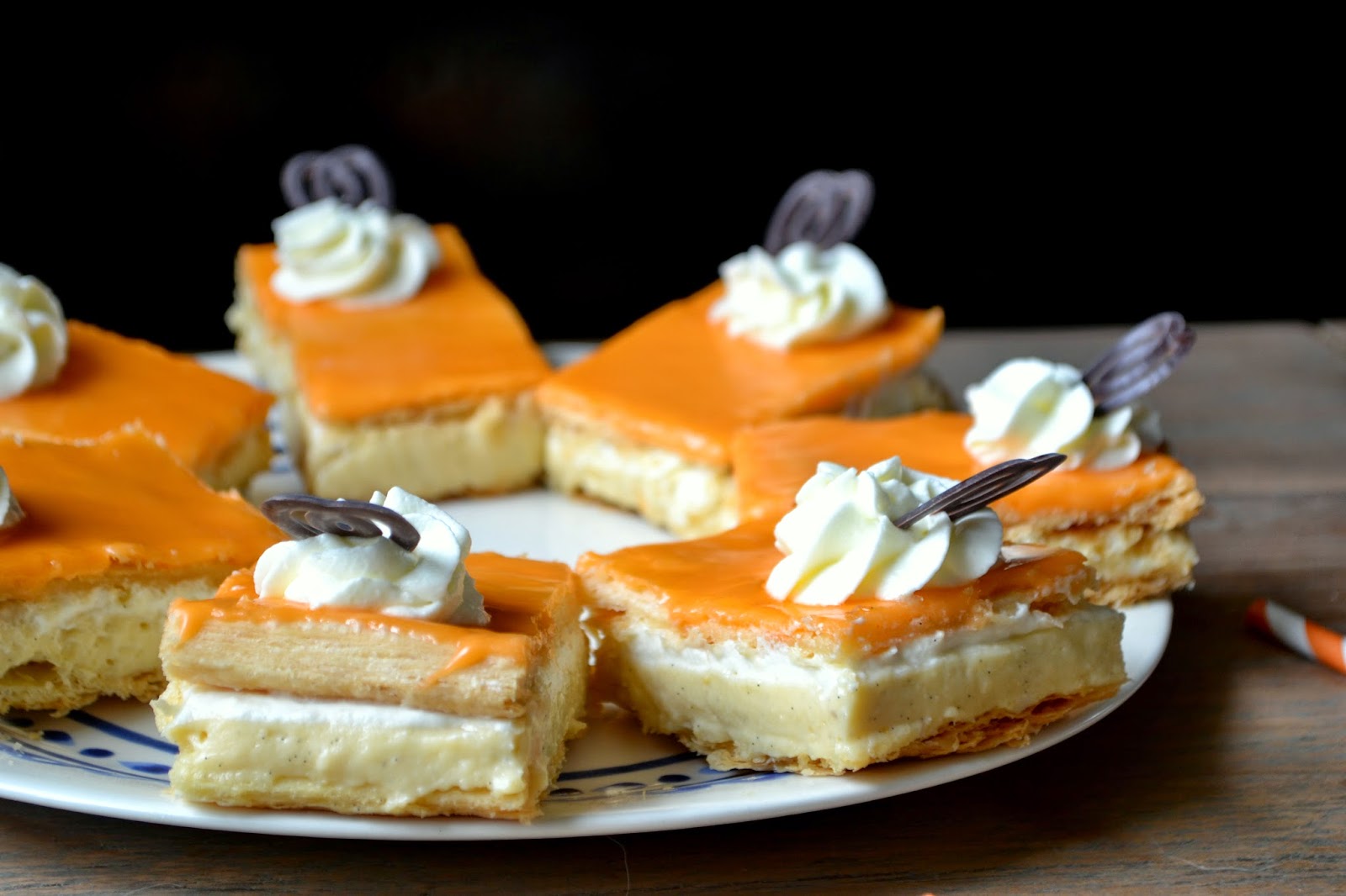 A Dutchie Baking: Orange Napoleons (Oranje Tompoezen)