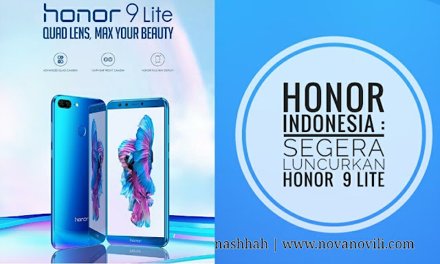 Honor Indonesia : Segera Luncurkan Honor  9 Lite