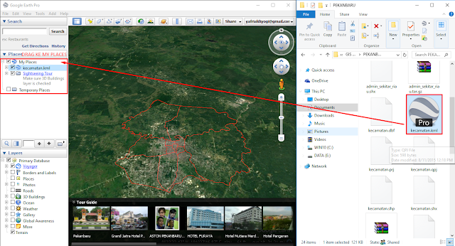 Cara Import Kecamatan.kml di Google Earth Pro - BACA CODING