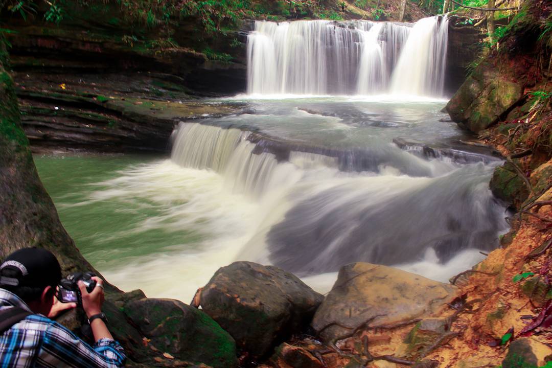 Air Terjun Jantur Doyam, Muara Teweh, Kabupaten Barito Utara | Blogger