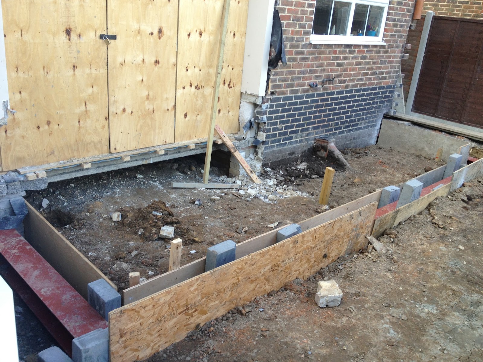 The Mallow House Extension Steel Ring Beam Foundations