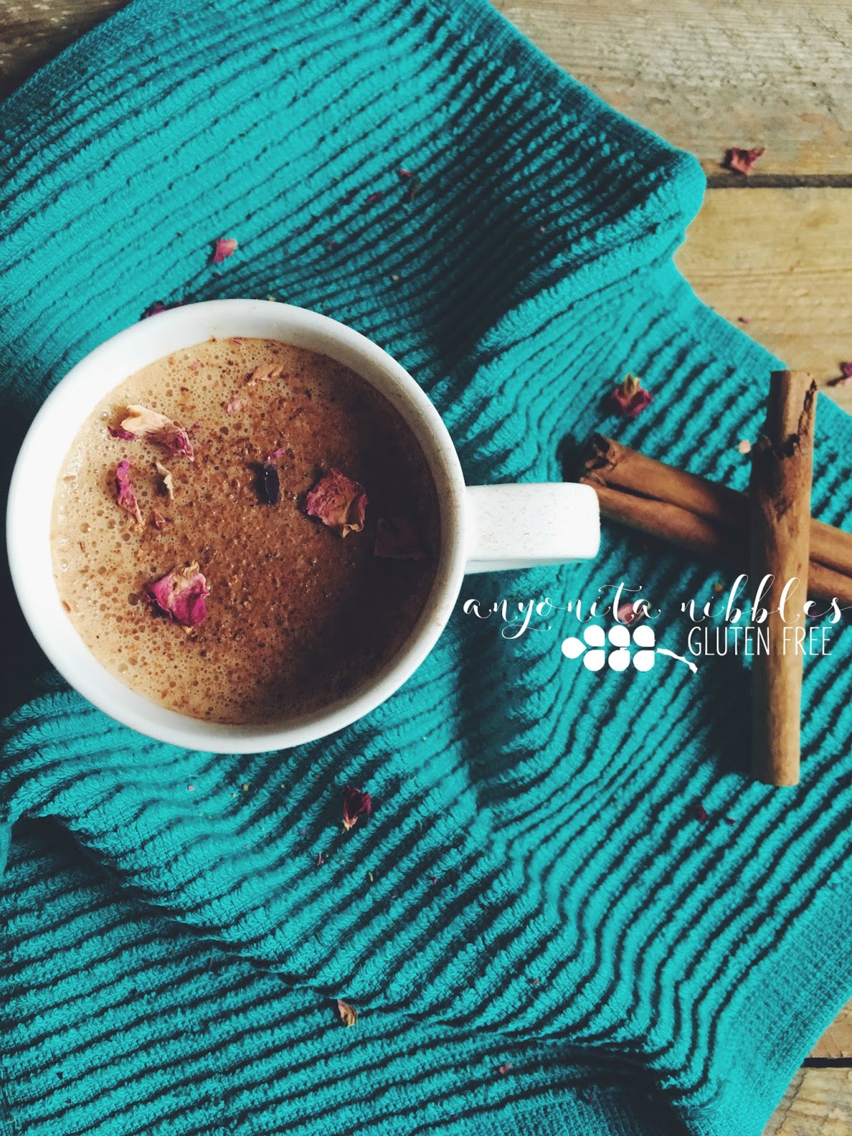 Anyonita Nibbles | Gluten-Free Recipes : Gluten Free Rose Chai Tea Latte