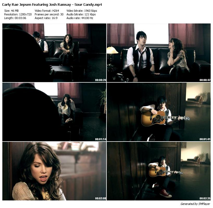 Residencial 40 Carly Rae Jepsen Featuring Josh Ramsay Sour Candy (720p)