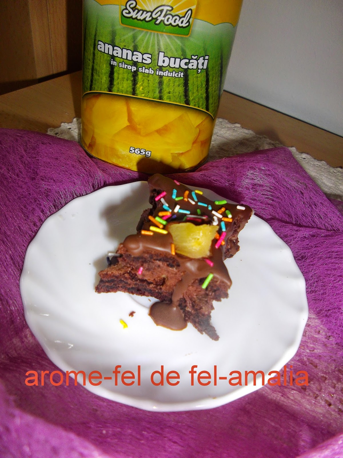STELUTE CU CIOCOLATA SI ANANAS