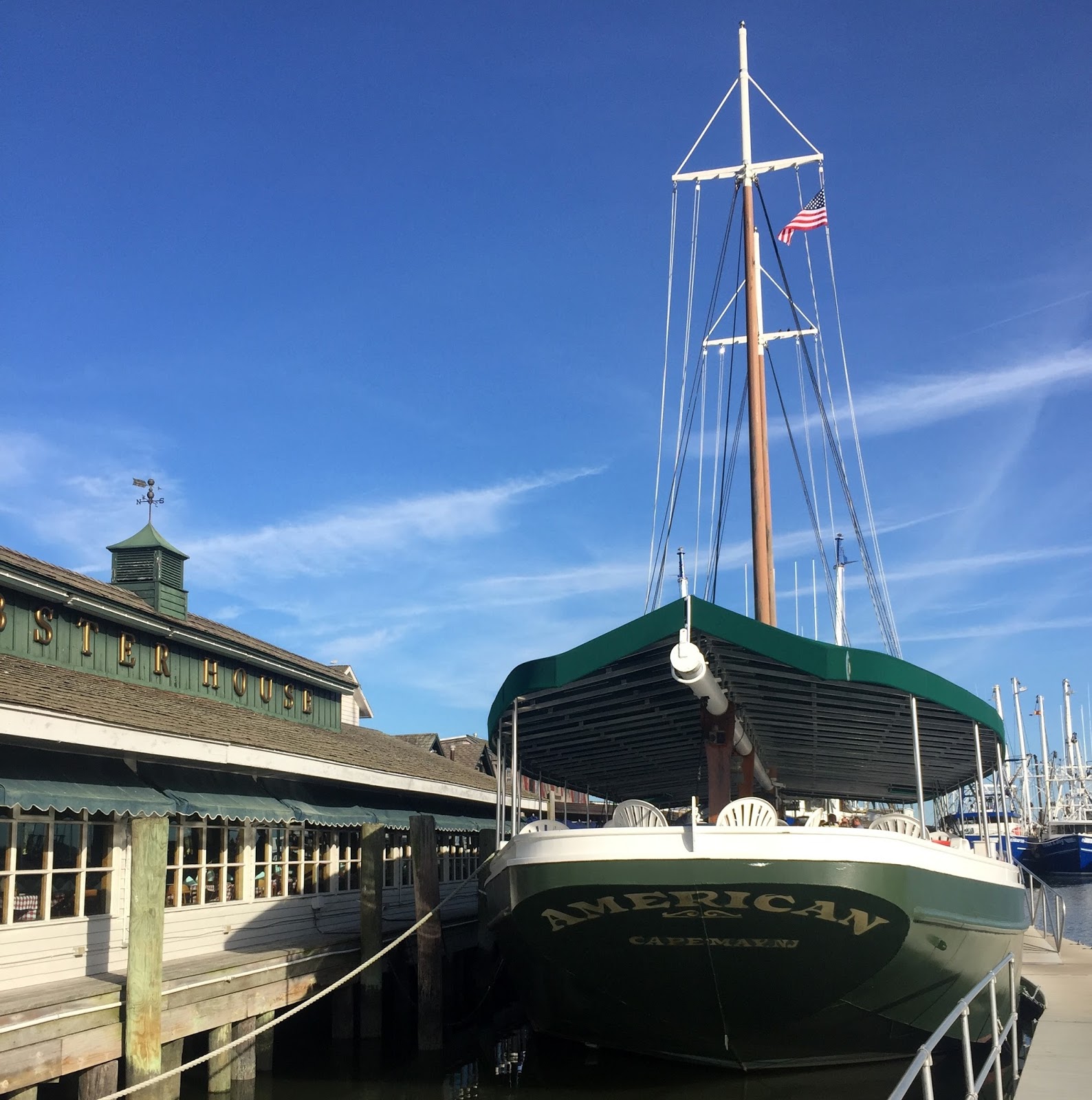 My Paisley World Dockside Lunch at The Lobster House, Cape May, NJ