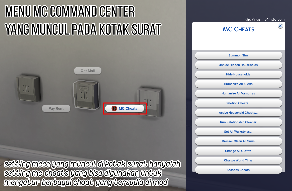 Sims 4 mc command center cheat pooquote