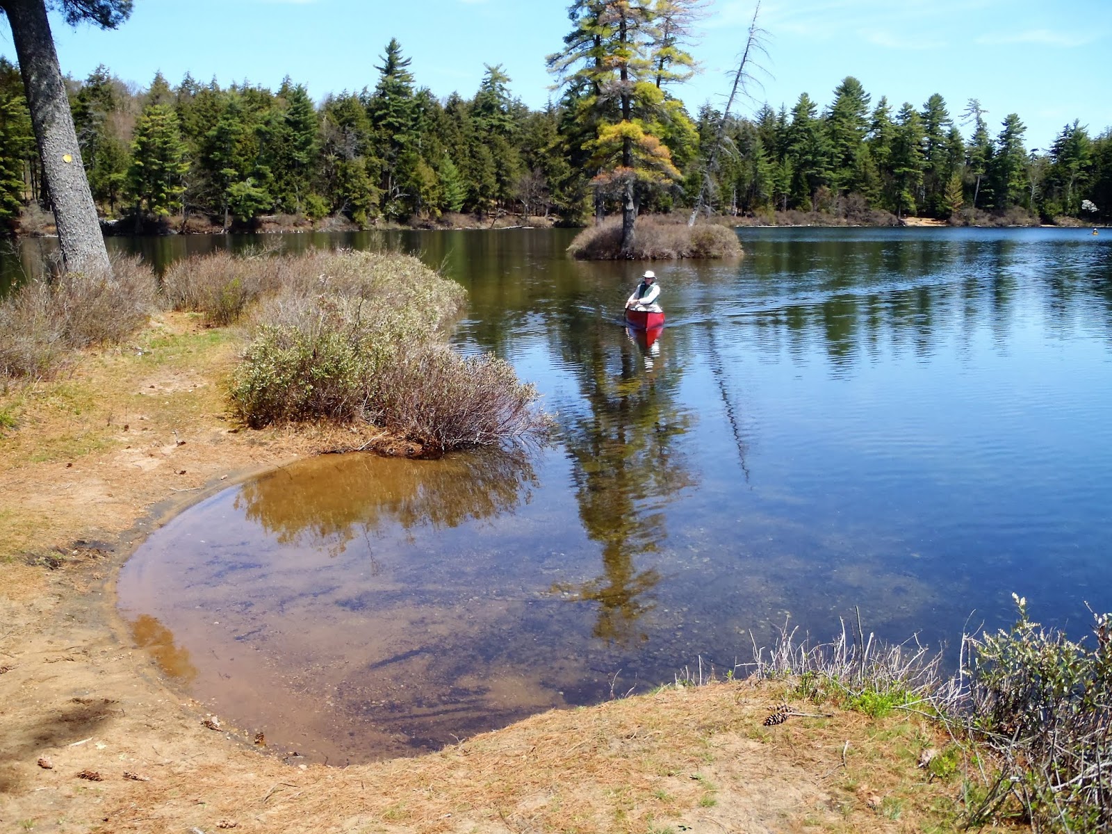 FLOODWOOD PONDS & FISH CREEK canoeing, hiking and camping