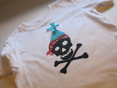 lil Mop Top: Pirate Party Shirt [Tutorial]