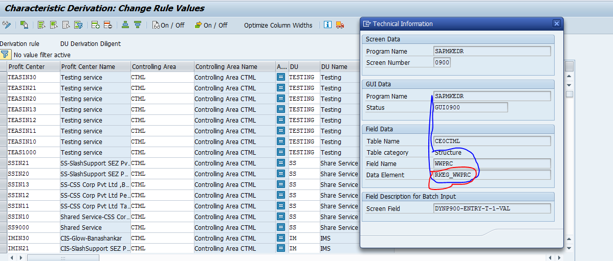 sivakumar.m How to find Table for Structure in a Tcode? Ex. Profit