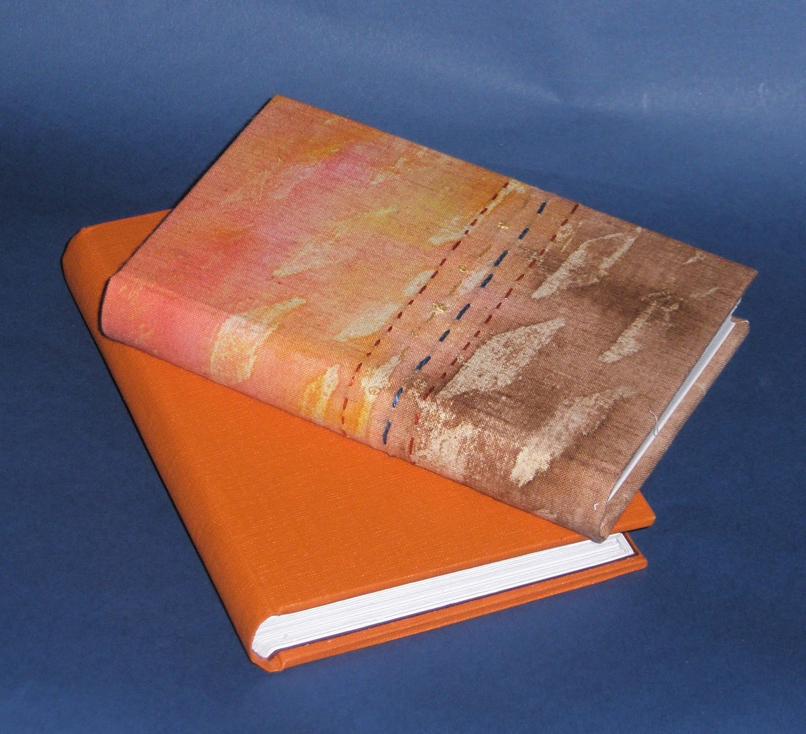 Hazel Twig Bookbinding with Fabric