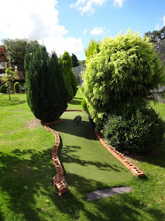 Minigolf at Puckpool Park in Ryde on the Isle of Wight