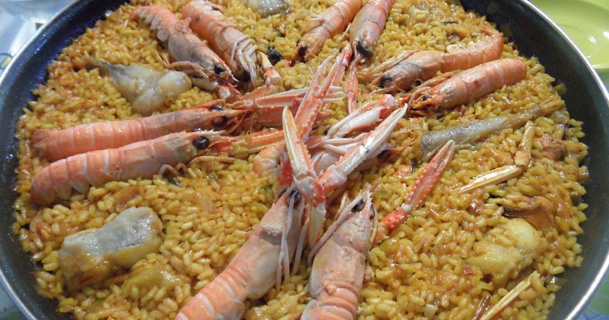 Cocina 3 Generaciones PAELLA DE RAPE Y ESCAMARLANES