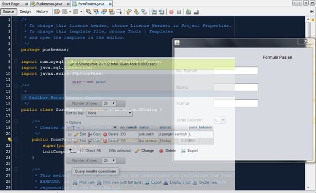 Cara Mengkoneksikan Java Netbeans ke Database MySQL Cara Mengkoneksikan Java Netbeans ke Database MySQL