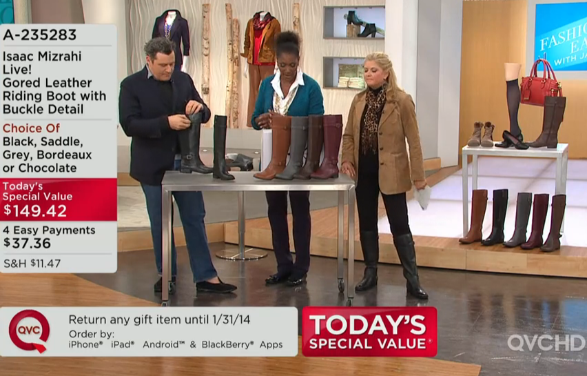 rieker boots qvc