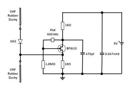 Radio Repeater Circuit Diagram